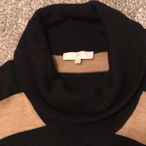 Black and Tan knit dress - Picture 3 of 4